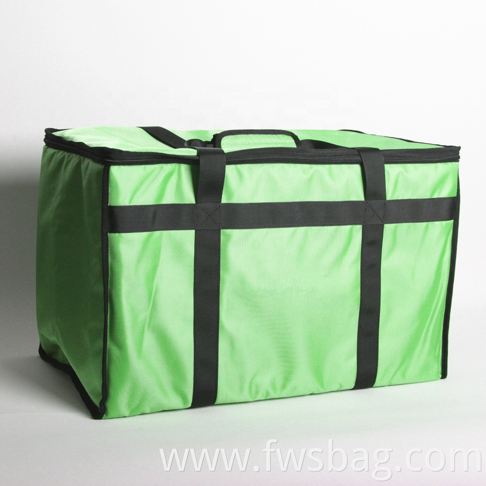 Large Commercial Size Insulated Food Delivery Insulated Cooler Bags for Fresh Food